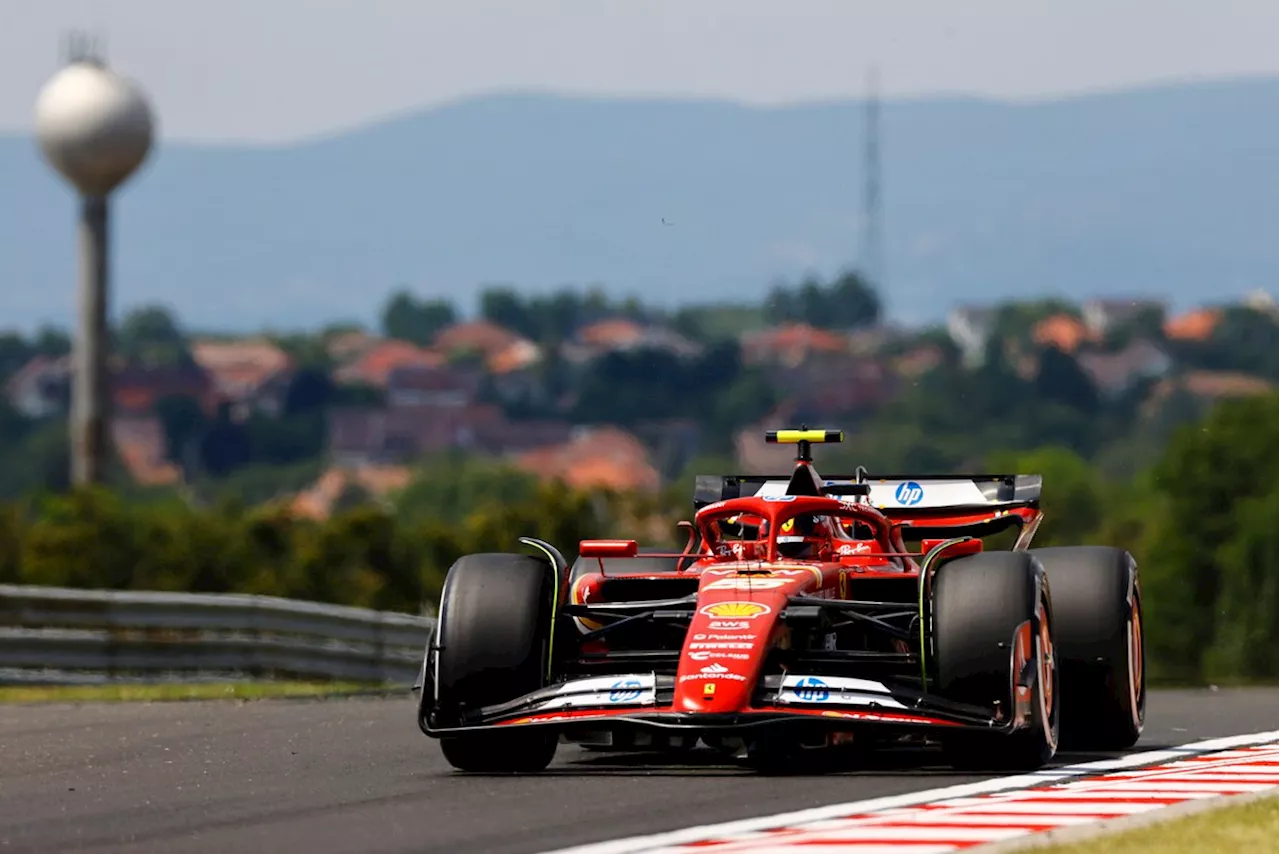 F1 Hungarian GP: Sainz quickest in FP1 over Verstappen, Leclerc