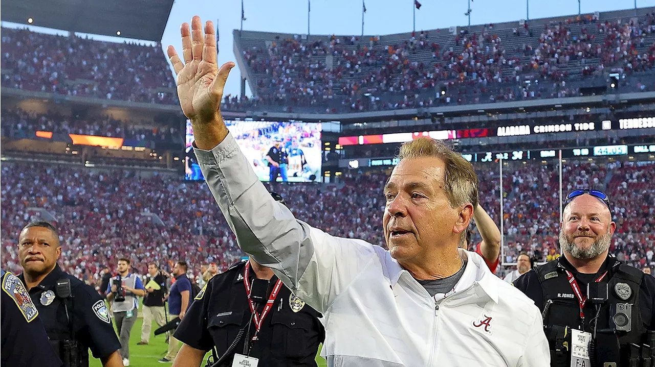 Alabama names Bryant-Denny Stadium field after Nick Saban