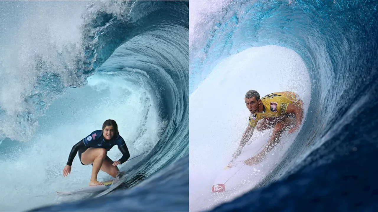 Watch: San Clemente surfers surprised with sendoff to Paris Olympics