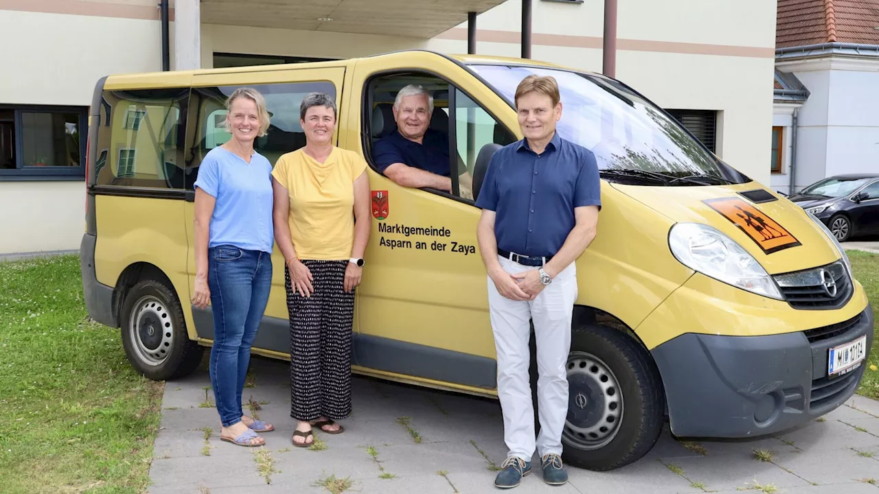 Asparn: Mit Oktober startet das neue Ruftaxi