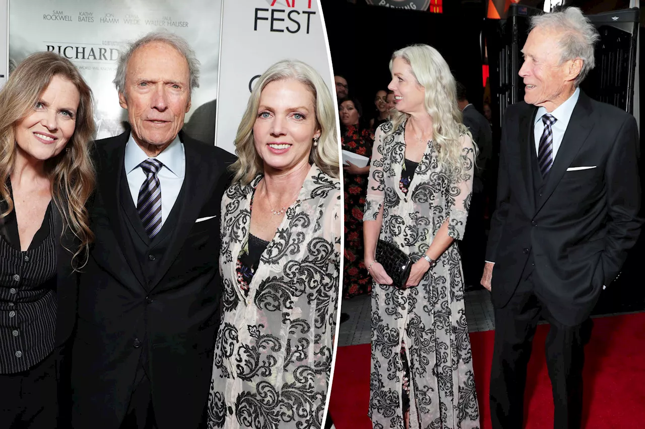 Celebrities: Clint Eastwood and partner Christina Sandera attended ...