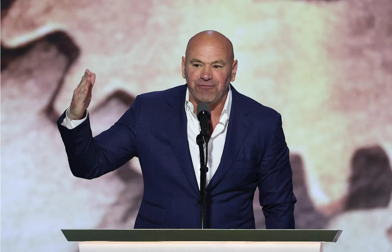 UFC chief Dana White says he's 'nobody's puppet' in ringing endorsement speech for pal Trump