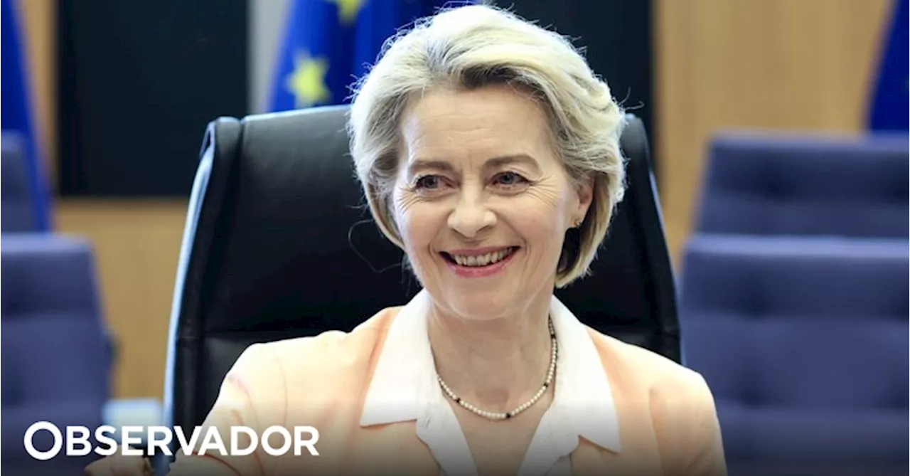 Marcelo Rebelo de Sousa felicita Ursula von der Leyen pela reeleição