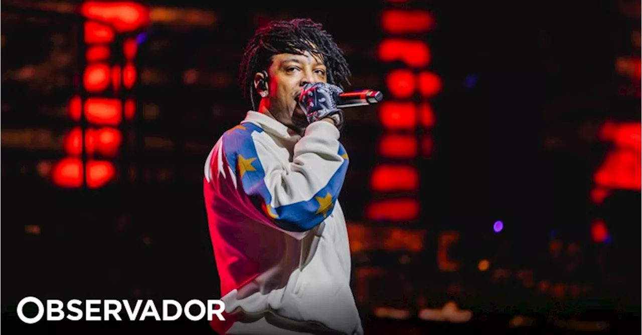 Rapper 21 Savage cancela atuação no festival Super Bock Super Rock por doença