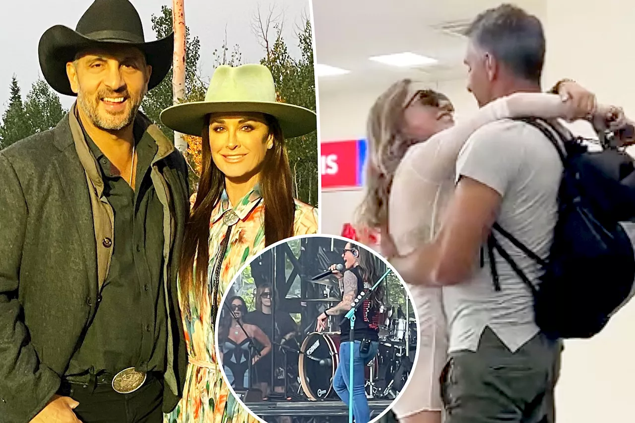 Kyle Richards reunites with Morgan Wade after Mauricio Umansky's PDA with Russian actress