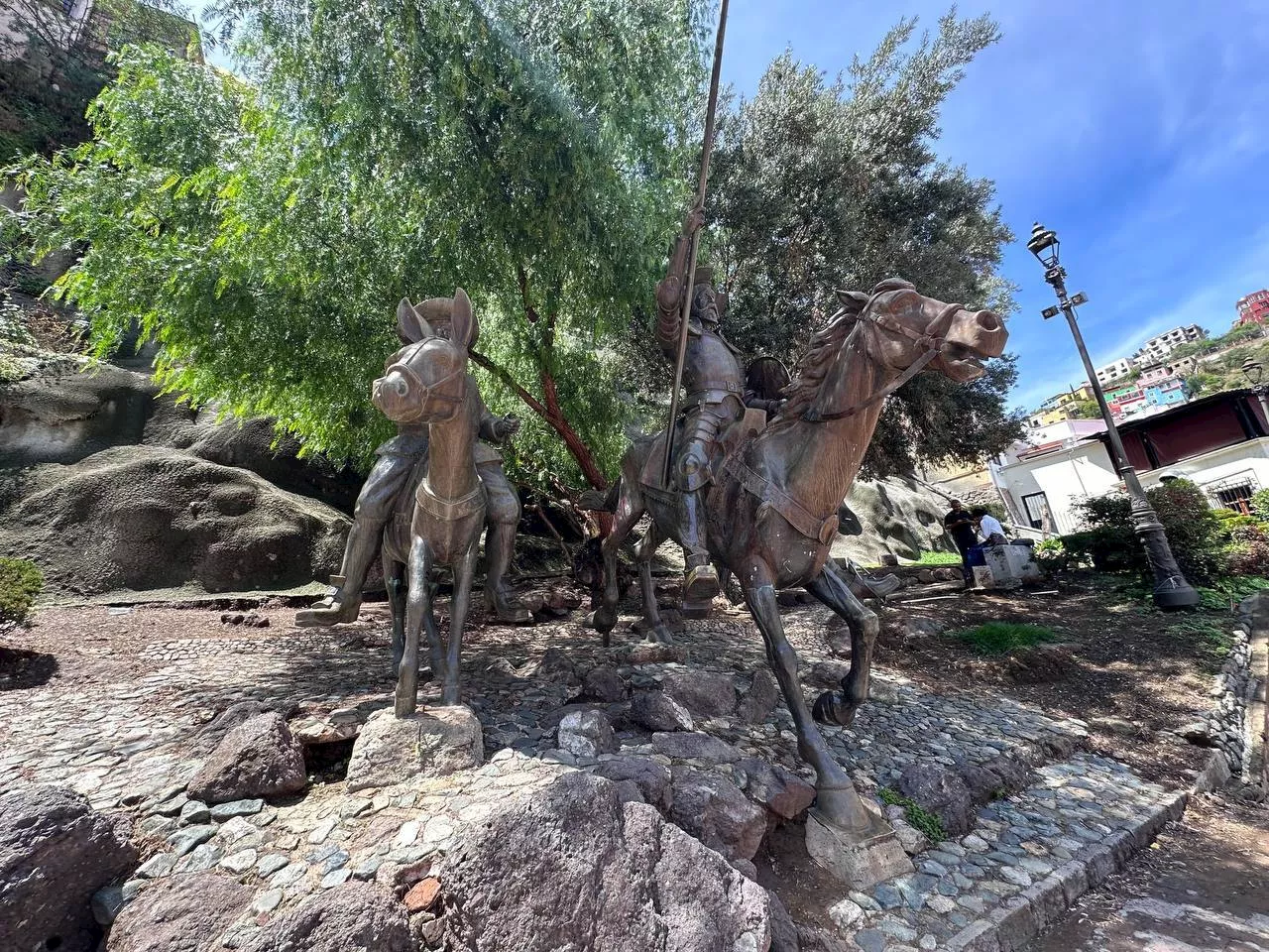 ¿Conoces la historia de la escultura de Don Quijote en Guanajuato? Aquí te la contamos