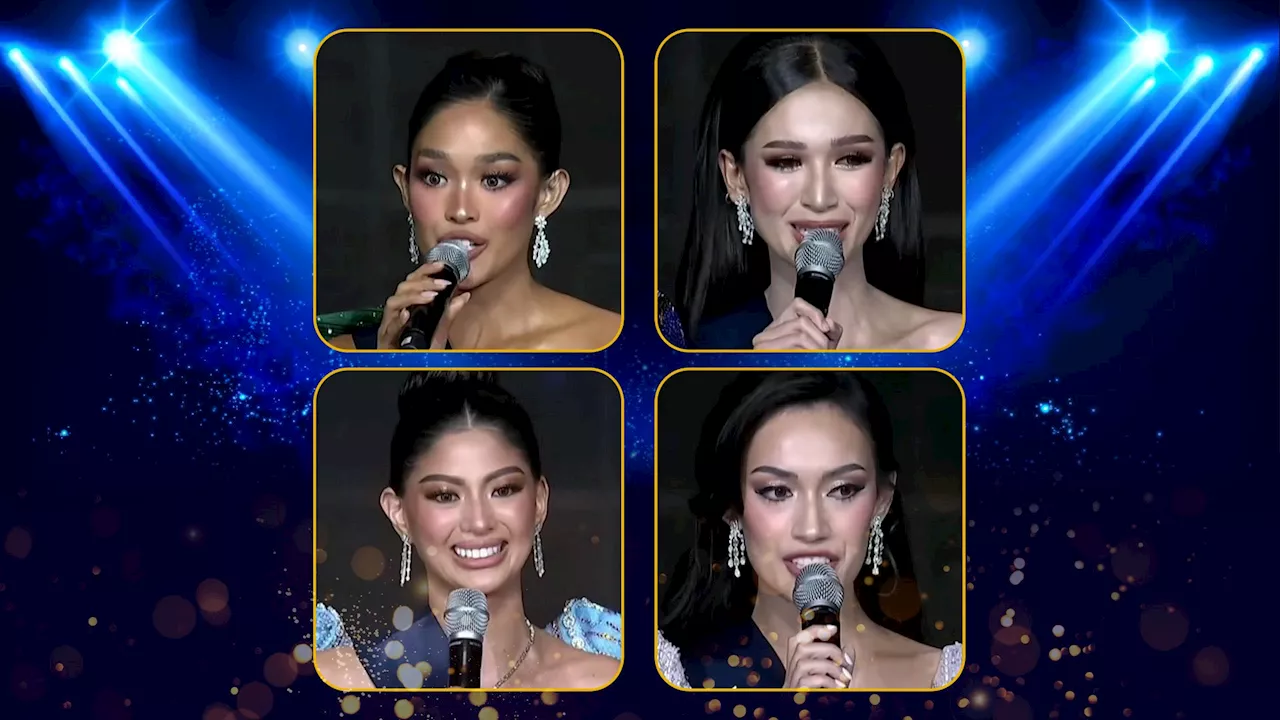 TRANSCRIPT: Miss World Philippines 2024 Top 10 Question and Answer segment