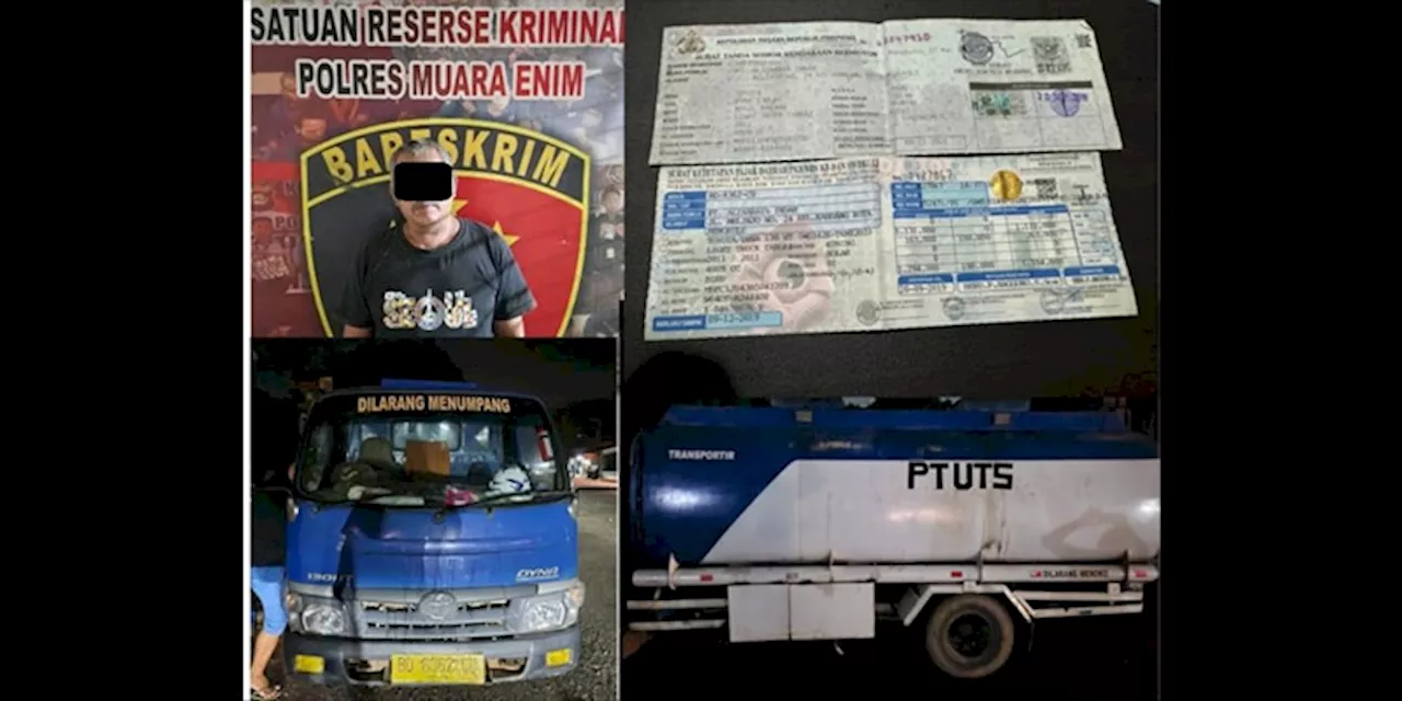 Polisi Amankan Pengangkut 10 Ribu Liter BBM Ilegal