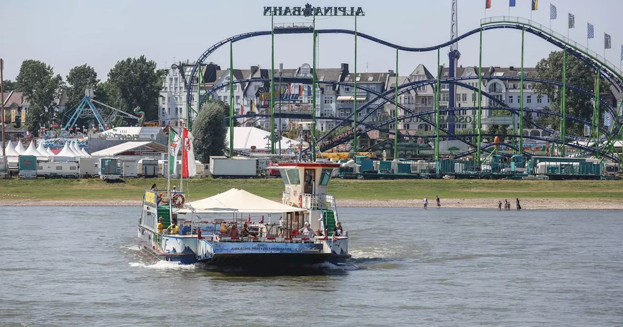 Rheinkirmes 2024 in Düsseldorf: Kirmesfähre dieses Jahr nicht im Einsatz