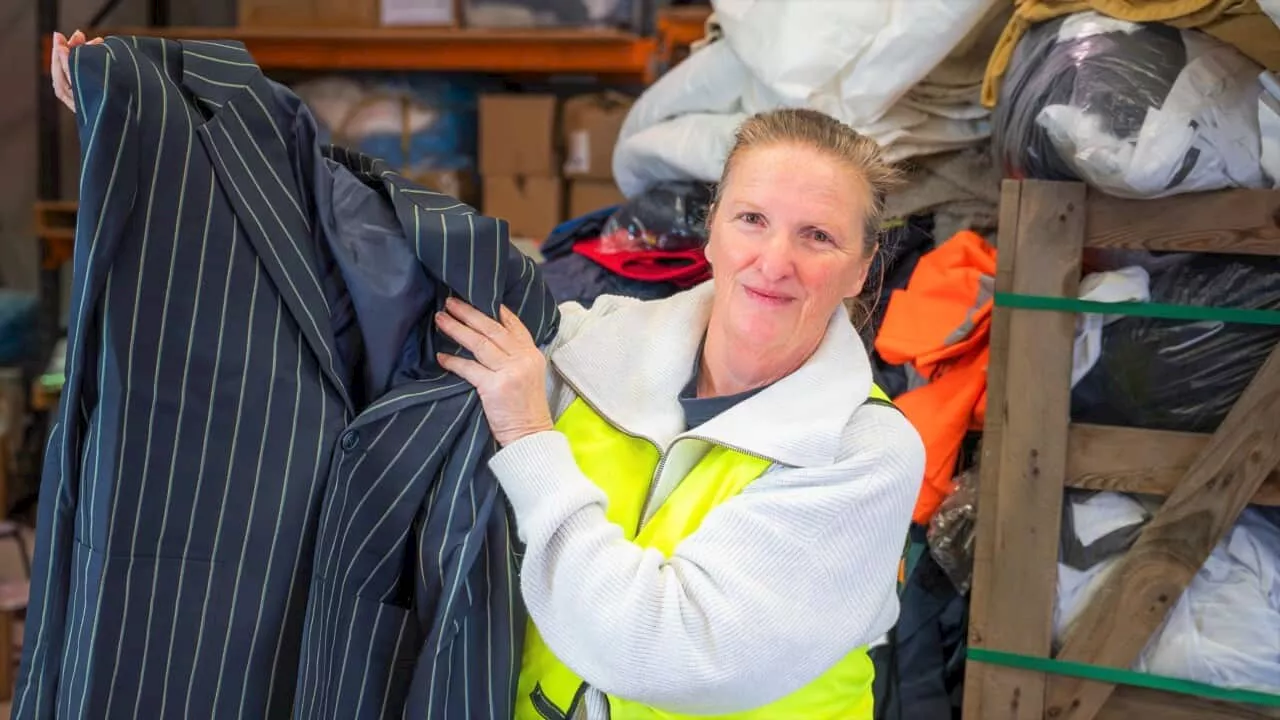 Annie turns textiles into furniture. Here's how she's kept 100 tonnes out of landfill