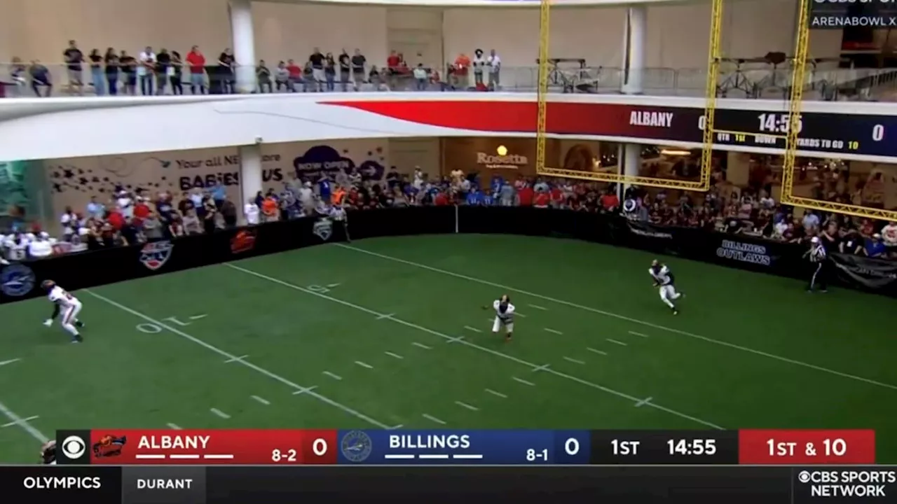 Arena Football League Hosting Championship Game Inside a Mall Looked So Bizarre