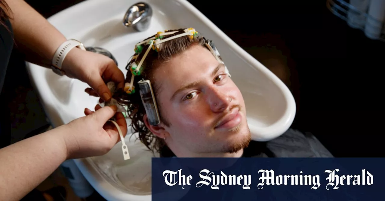 ‘Young guys are going hard’: Are perms for men the new mullet?