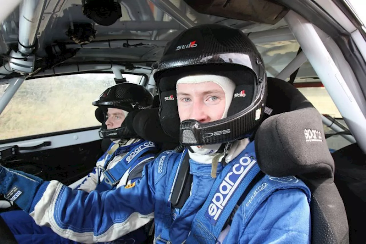 Elfyn Evans im Ford Fiesta RRC in der WRC2