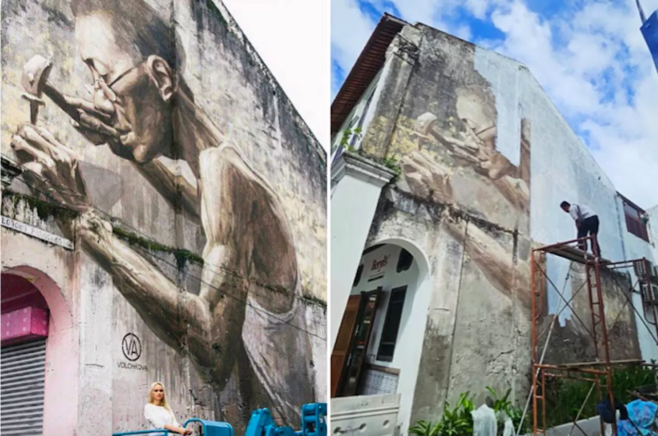 Russian street artist questions the erasure of her 8-year old 'Goldsmith' mural in KL