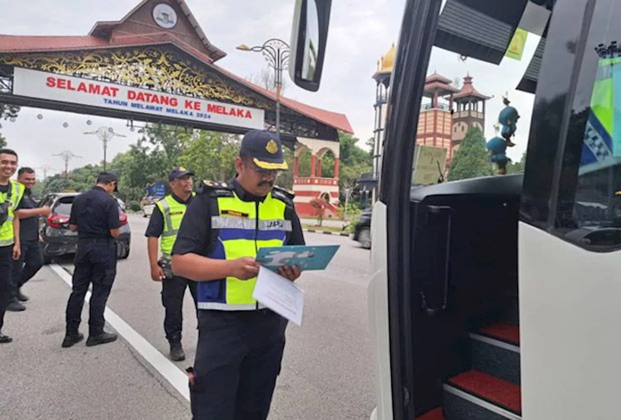 Visit Melaka Year 2024: JPJ inspects tour and express buses