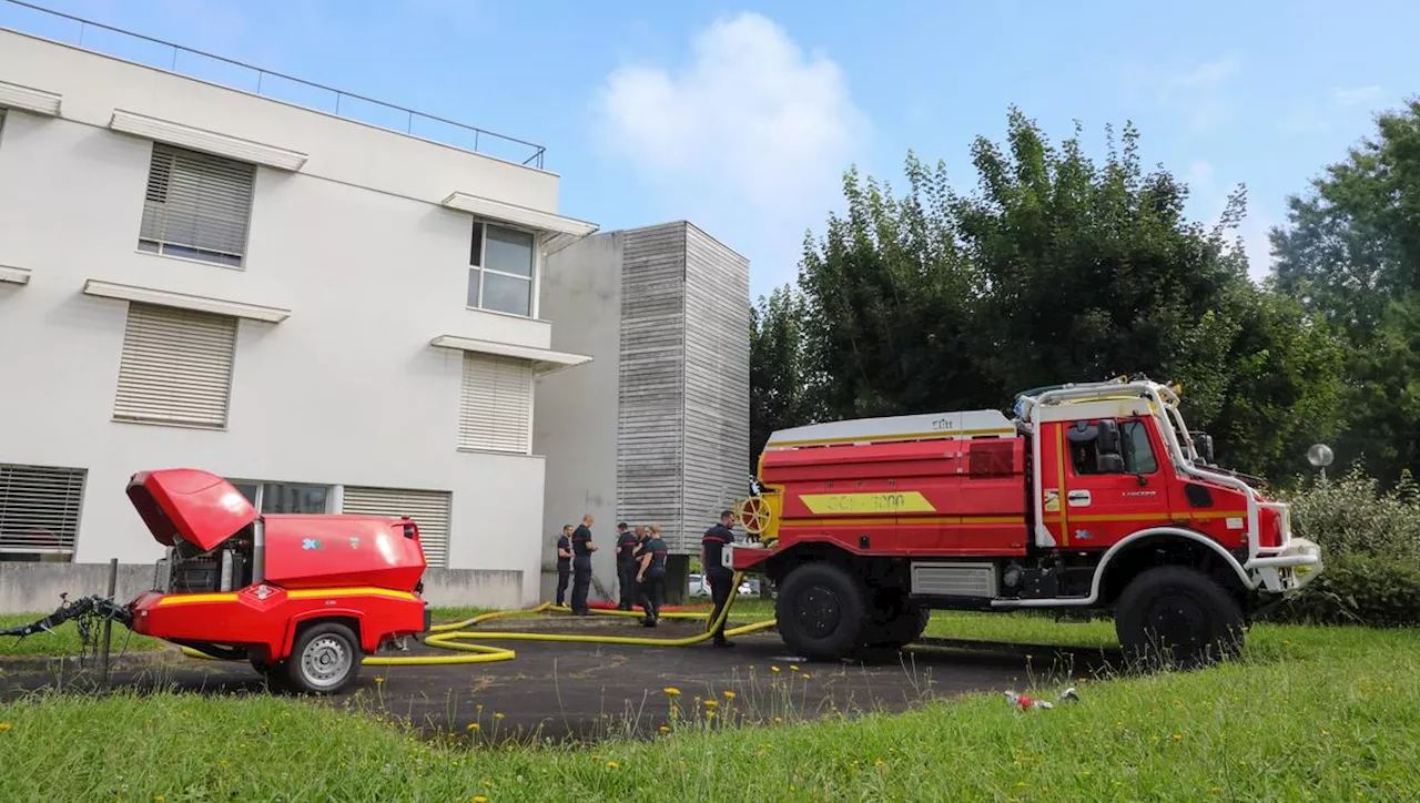 Centre hospitalier de Dax : intervention des pompiers au Lanot pour un important dégât des eaux