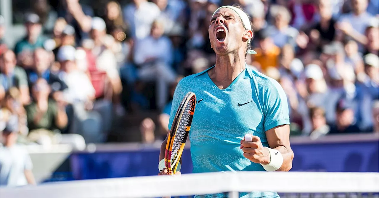 Tennis: Rafael Nadal vidare till semifinal i Båstad efter dubbel vändning