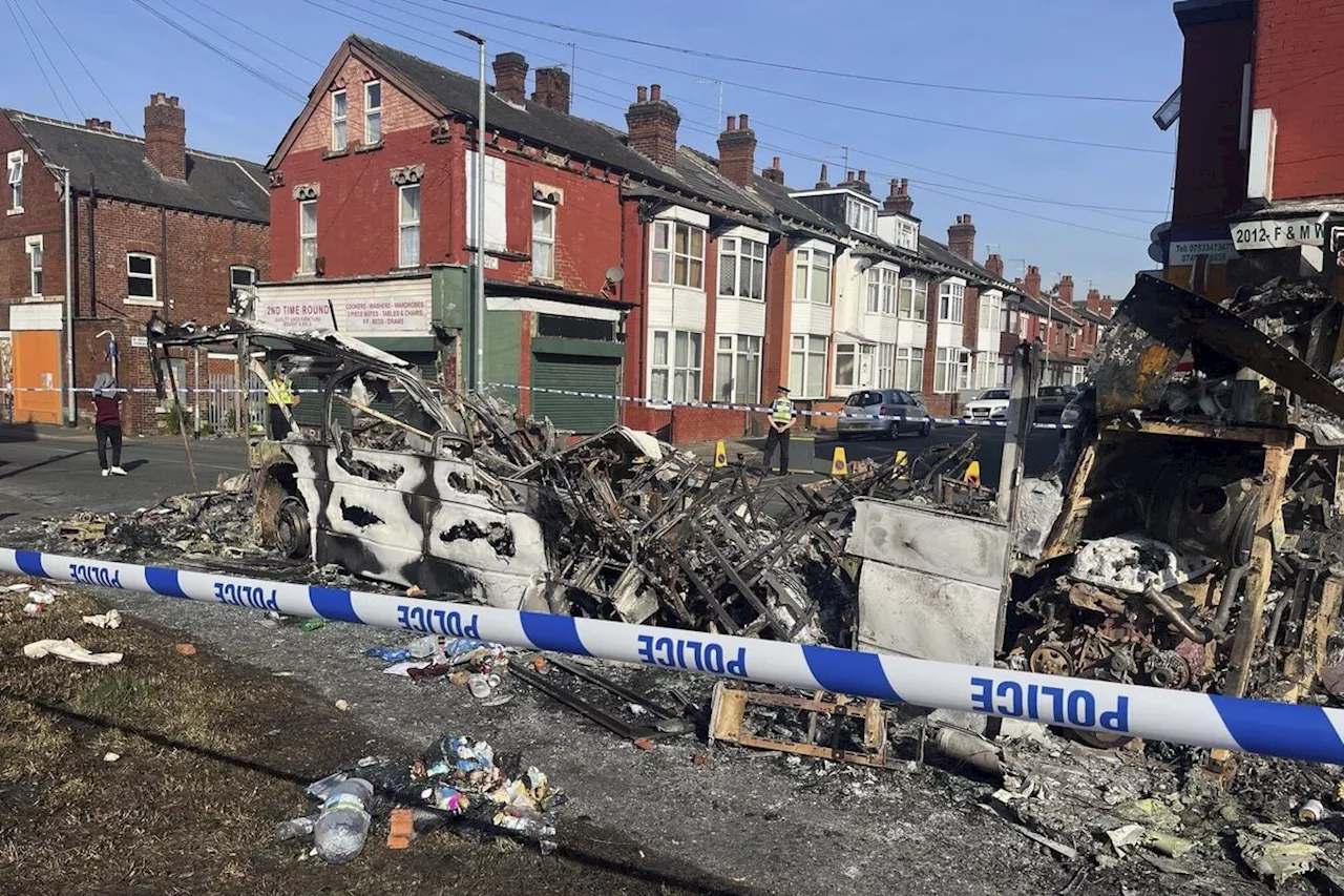 Chaotische Szenen in England: Ausschreitungen in Leeds nach Streit mit Jugendamt