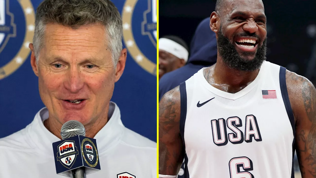 – Steve Kerr reveals how ‘special’ LeBron James has impressed him while coaching Team...