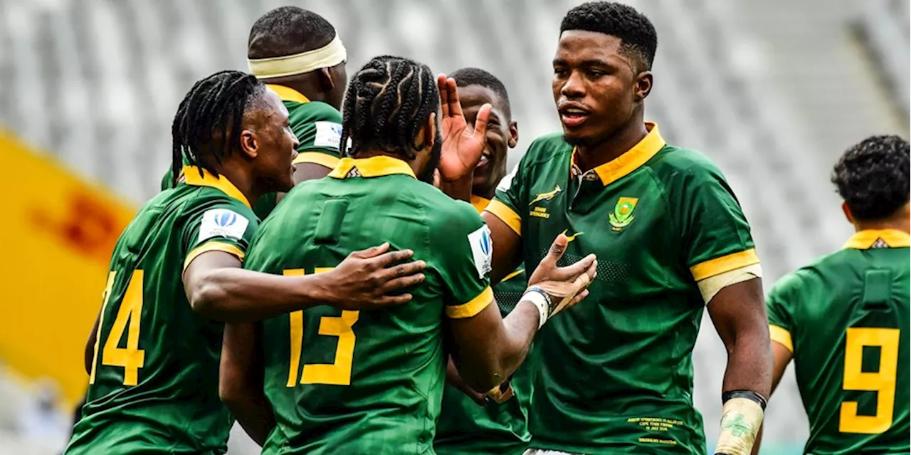 Junior Springboks finish World Rugby U20 Championship on winning note