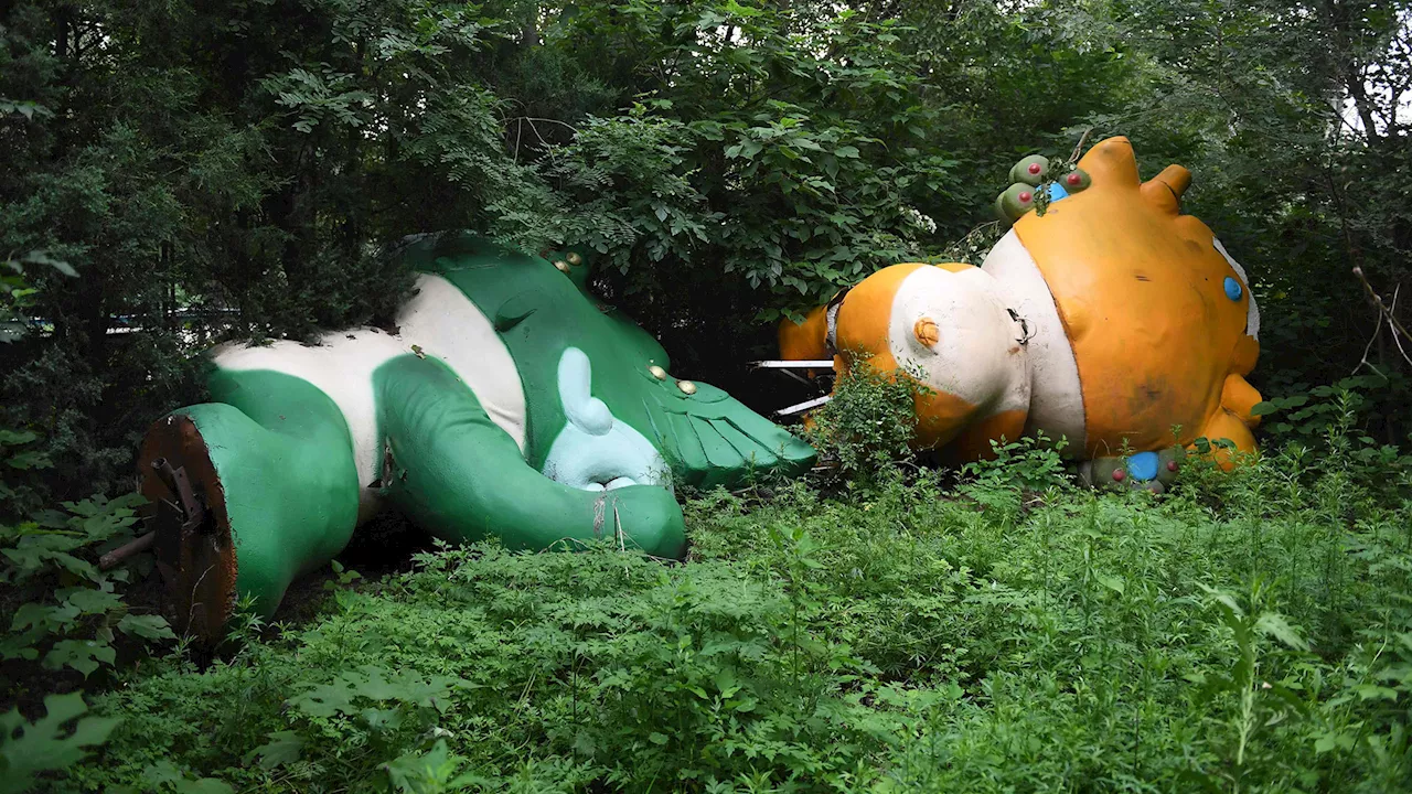 Inside haunting abandoned Beijing Olympics stadiums left disused and dilapidated despite costing...