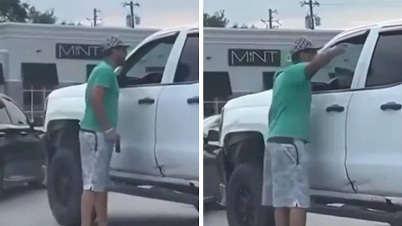 Man Brandishing Gun Gets Shot in Road Rage Incident