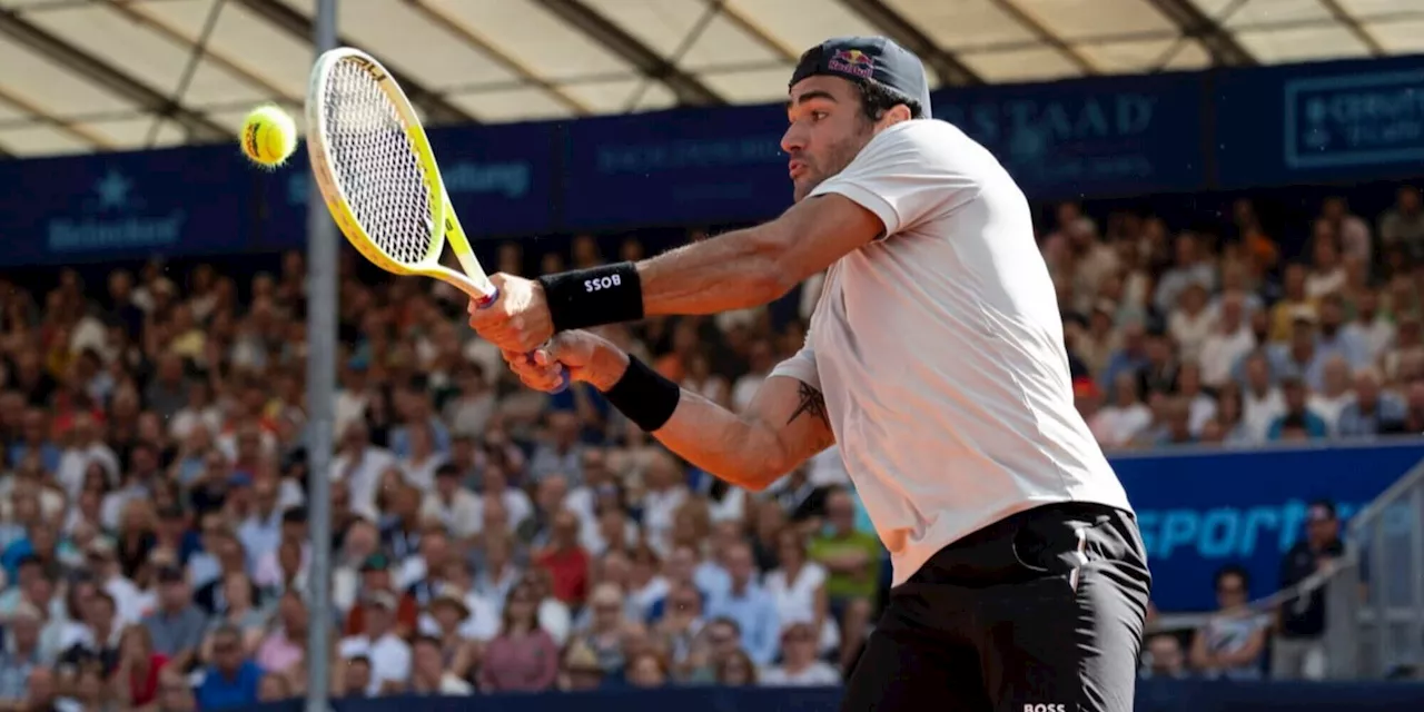 Berrettini piega Auger-Aliassime: è semifinale a Gstaad contro Tsitsipas