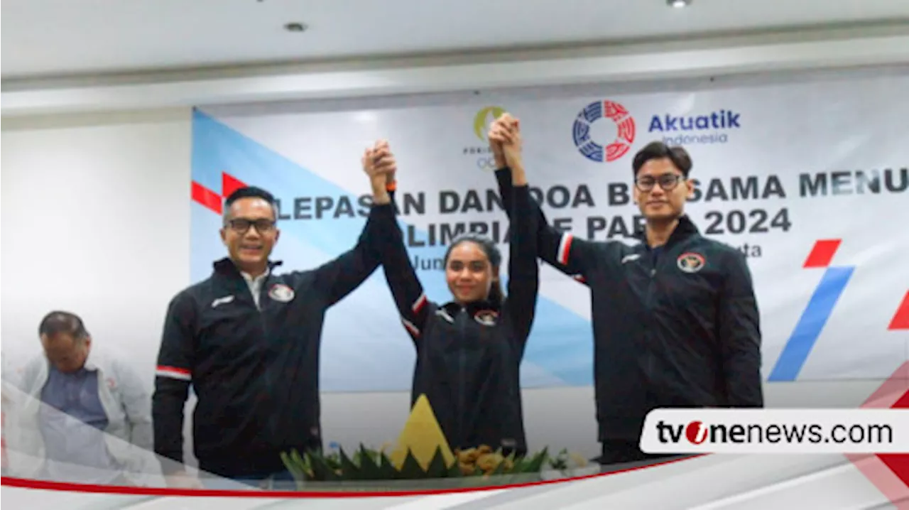 Ketua Umum Akuatik Indonesia Lepas Dua Perenang Merah Putih ke Olimpiade Paris 2024