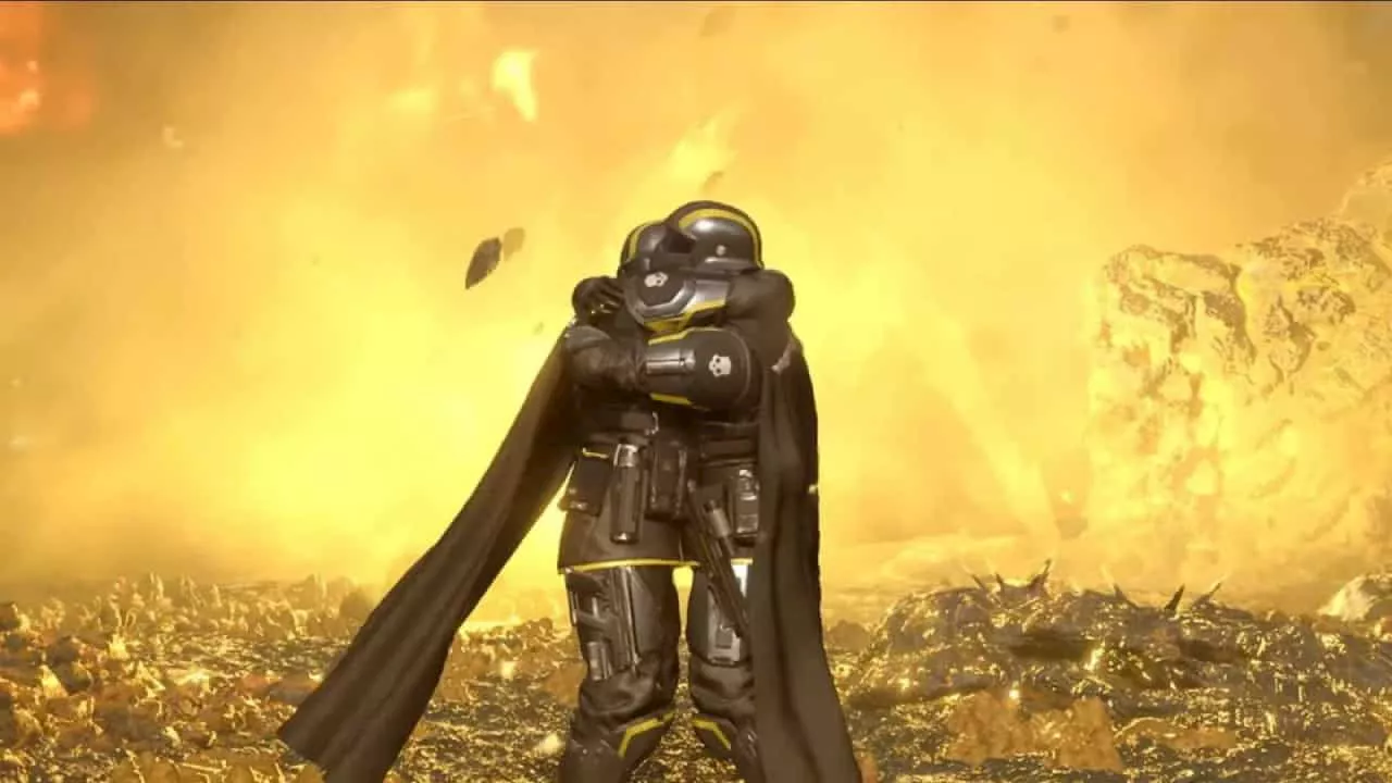 Veteran Helldivers 2 player recalls teaching a young Helldiver to serve Liber-tea