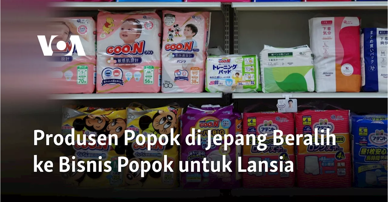 Produsen Popok di Jepang Beralih ke Bisnis Popok untuk Lansia