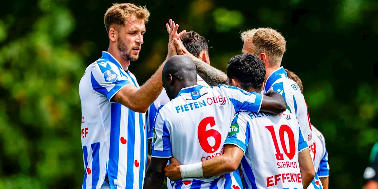 Heerenveen maakt gehakt van PEC in doelpuntenfestijn, ook Utrecht zegeviert