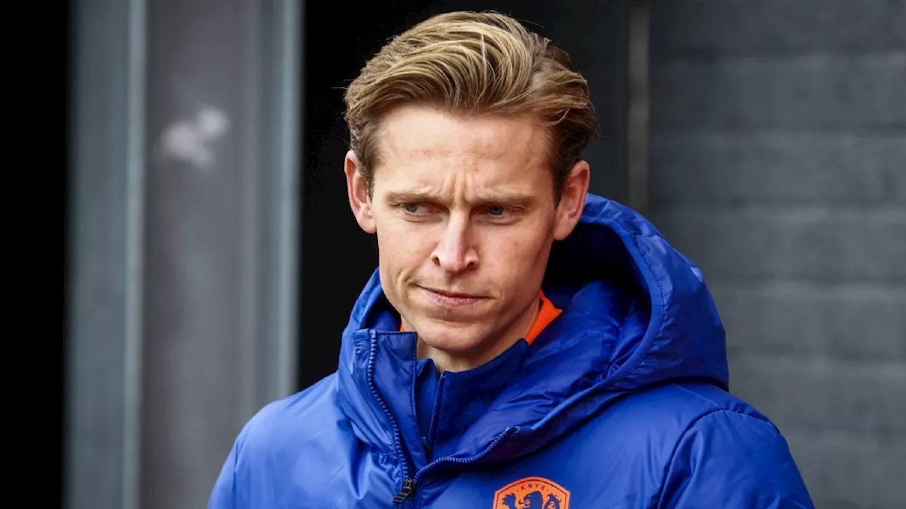 Ronald Koeman doet tegenover Spaanse media zorgwekkende uitspraken over FC Barcelona-middenvelder Frenkie de Jong