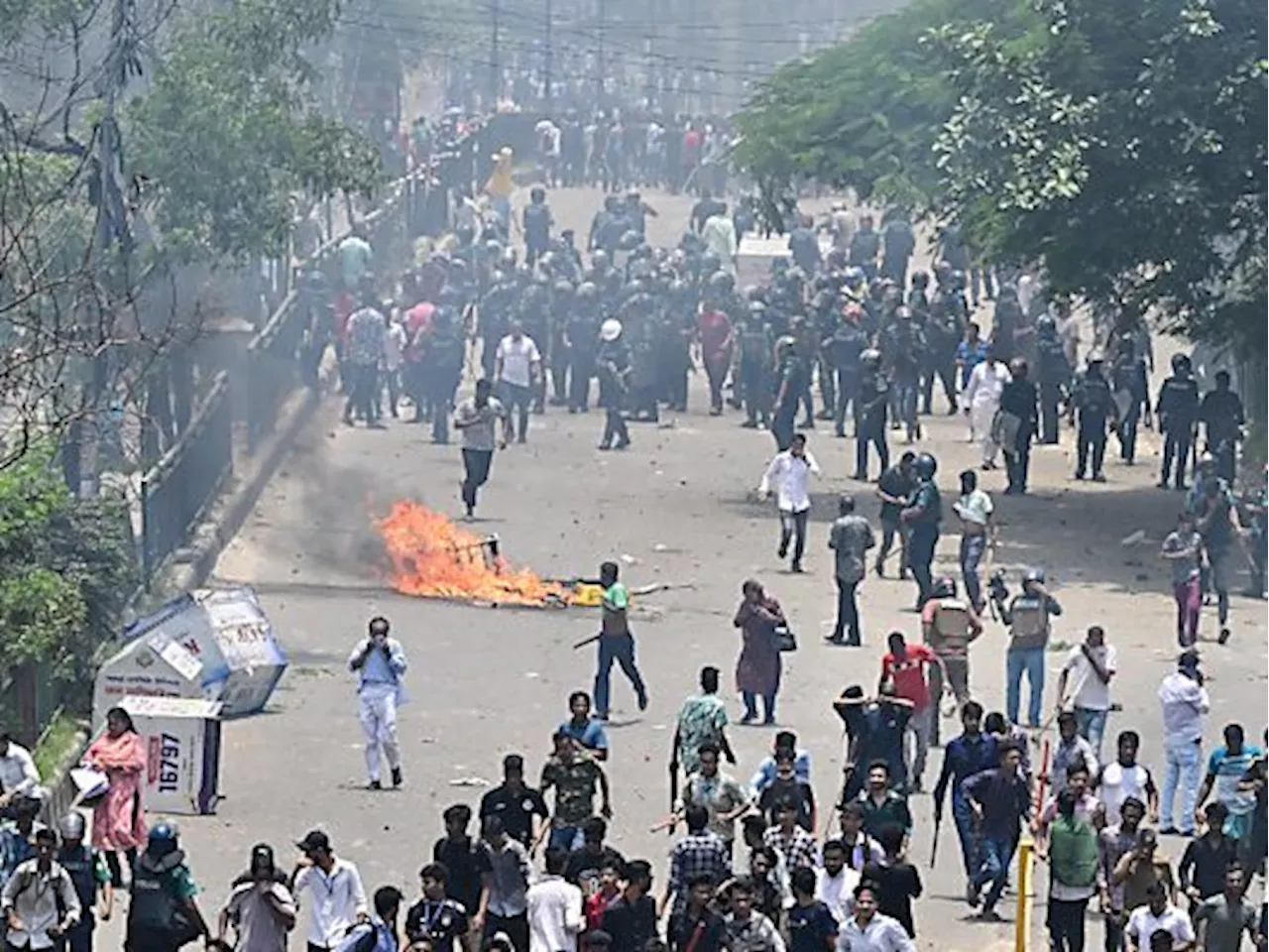 Mehr als hundert Tote bei Studentenprotesten in Bangladesch