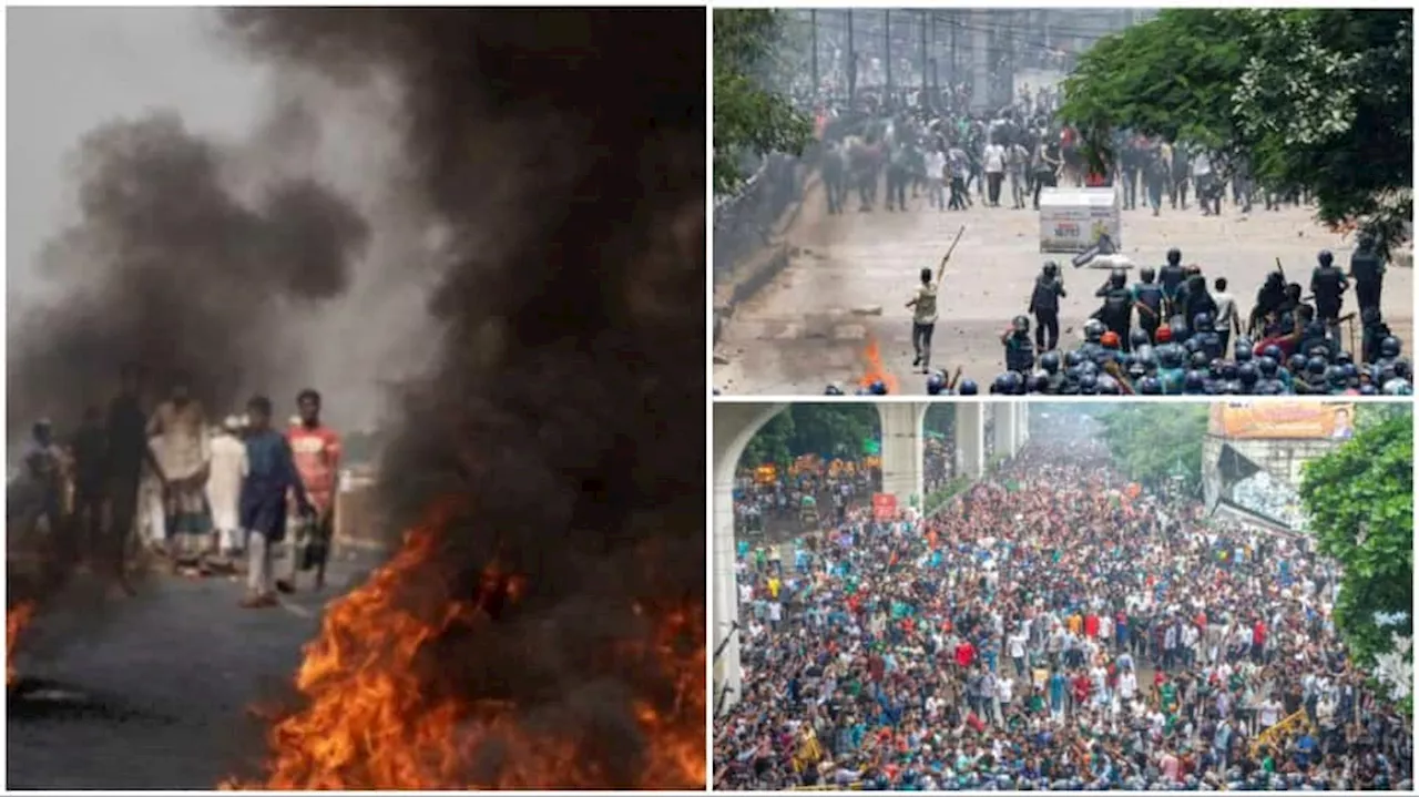 Bangladesh Unrest: At Least 32 Dead As Students Demand End To Job Quotas, Set Fire to State TV Network