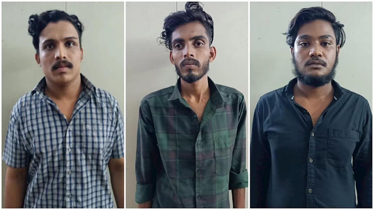 Crime: ഓട്ടോറിക്ഷ യാത്രക്കാരെ ആക്രമിച്ച് പണം തട്ടി: മൂന്ന് പേർ പിടിയിൽ