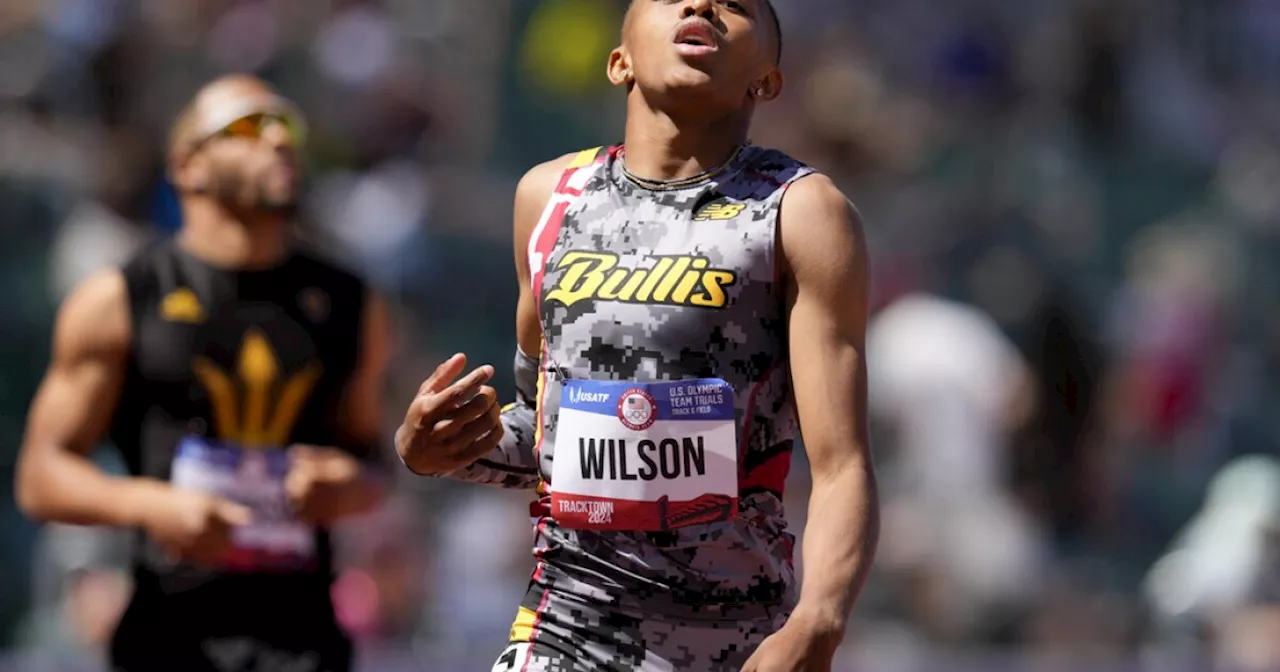 16-year-old Quincy Wilson will be the youngest male US Olympic runner ever