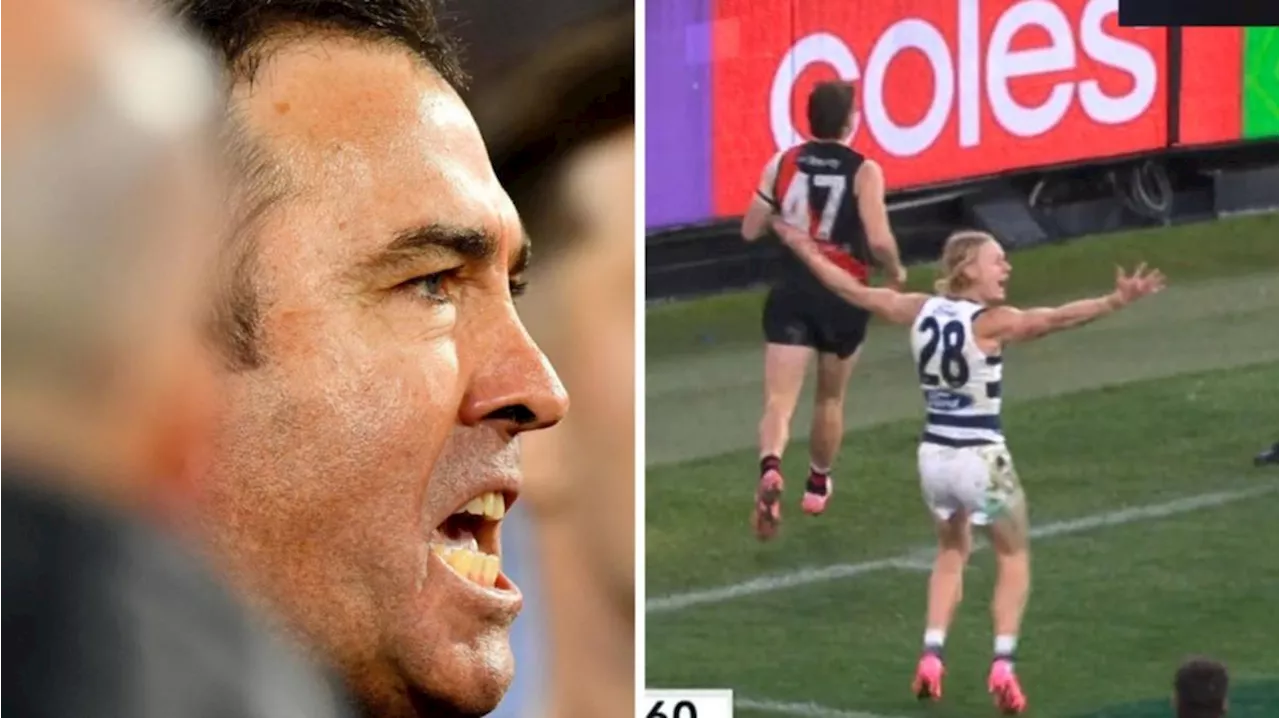 AFL’s private admission on controversial free kick made public by Essendon coach Brad Scott