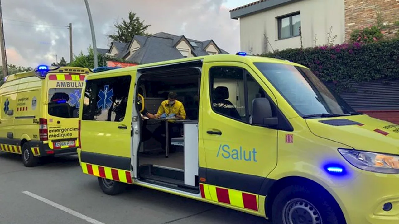 Seis menores heridos tras caer un autobús desde un terraplén de 15 metros en los Pirineos