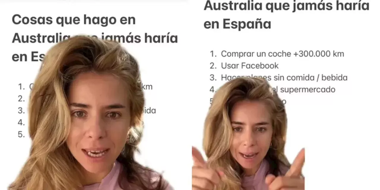 Vive Una Española Que Vive En Australia Enumera Las Cosas Que Hace Allí Y Que Jamás Haría En 6708