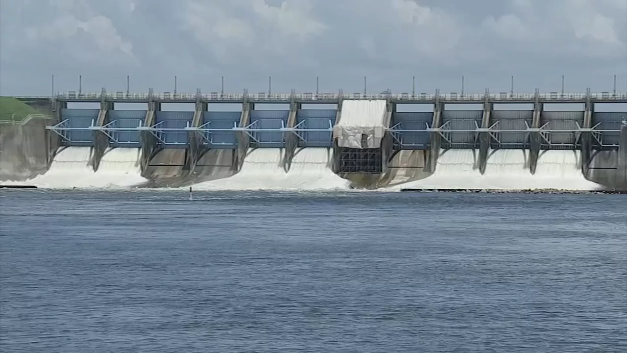 Repairs underway as Lake Livingston Dam goes under 'potential failure watch,' officials say