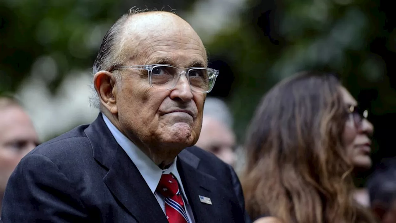 Giuliani disbarred over 'false and misleading' 2020 election efforts