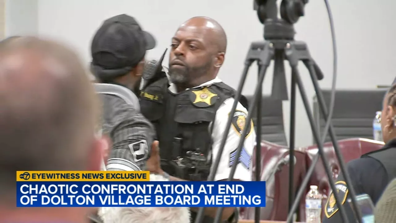 Activist confronts Dolton Trustee Andrew Holmes over sex assault allegations, taken away by police