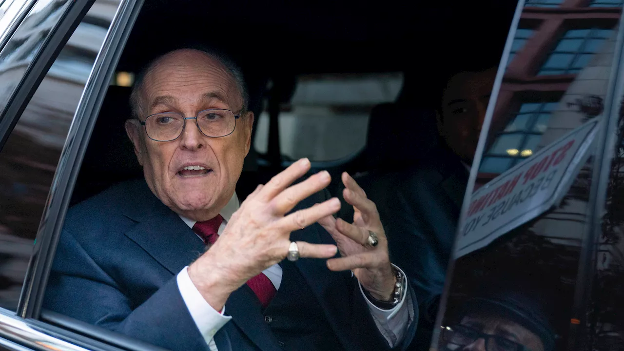 Rudy Giuliani disbarred over 'false and misleading' statements on 2020 election