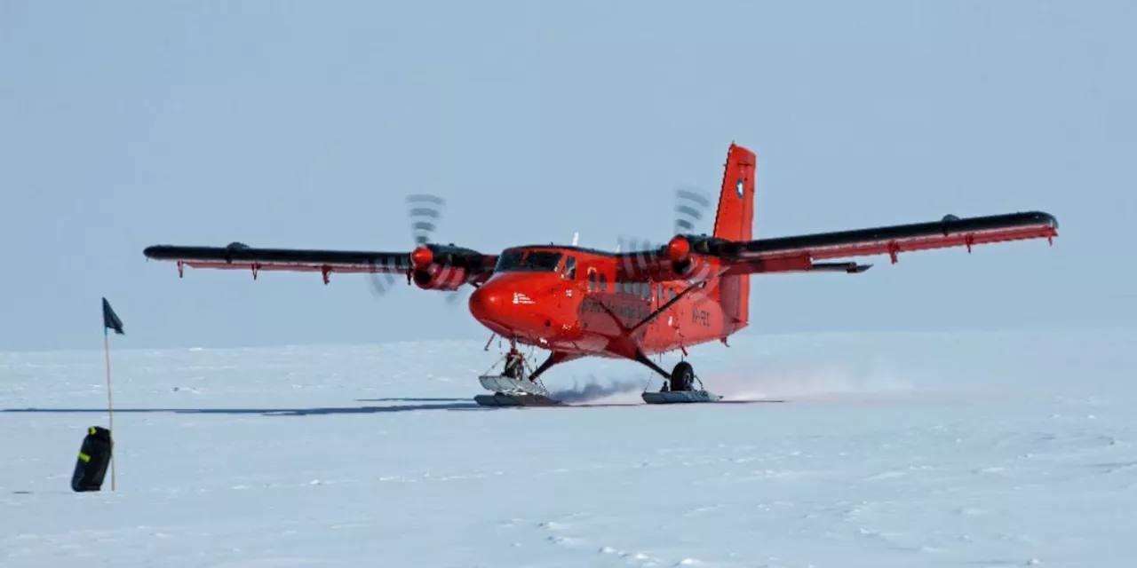 Arktis-Pilot fliegt mit kaputter Twin Otter zurück