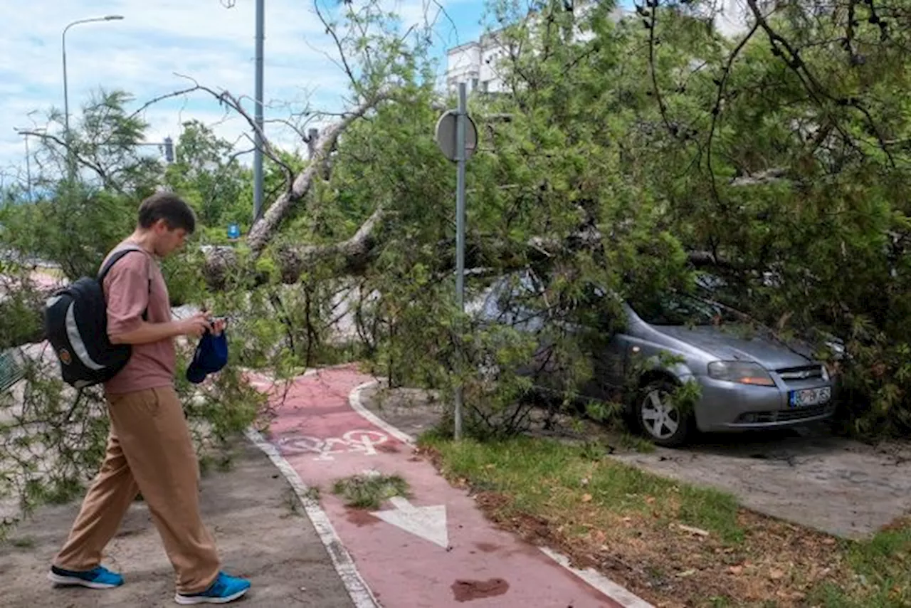 Två döda i kraftig storm i Montenegro