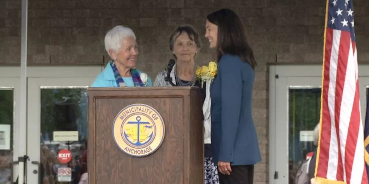 Suzanne LaFrance sworn in as Anchorage’s first elected female mayor