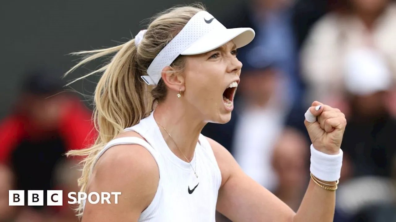 Wimbledon results 2024: British number one Katie Boulter sets up second-round meeting with Harriet Dart