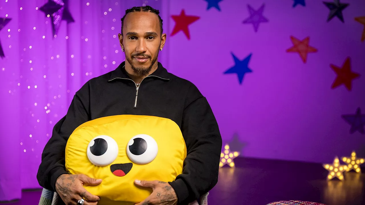 Sir Lewis Hamilton encourages children to dream big as he reads an inspiring CBeebies Bedtime Story