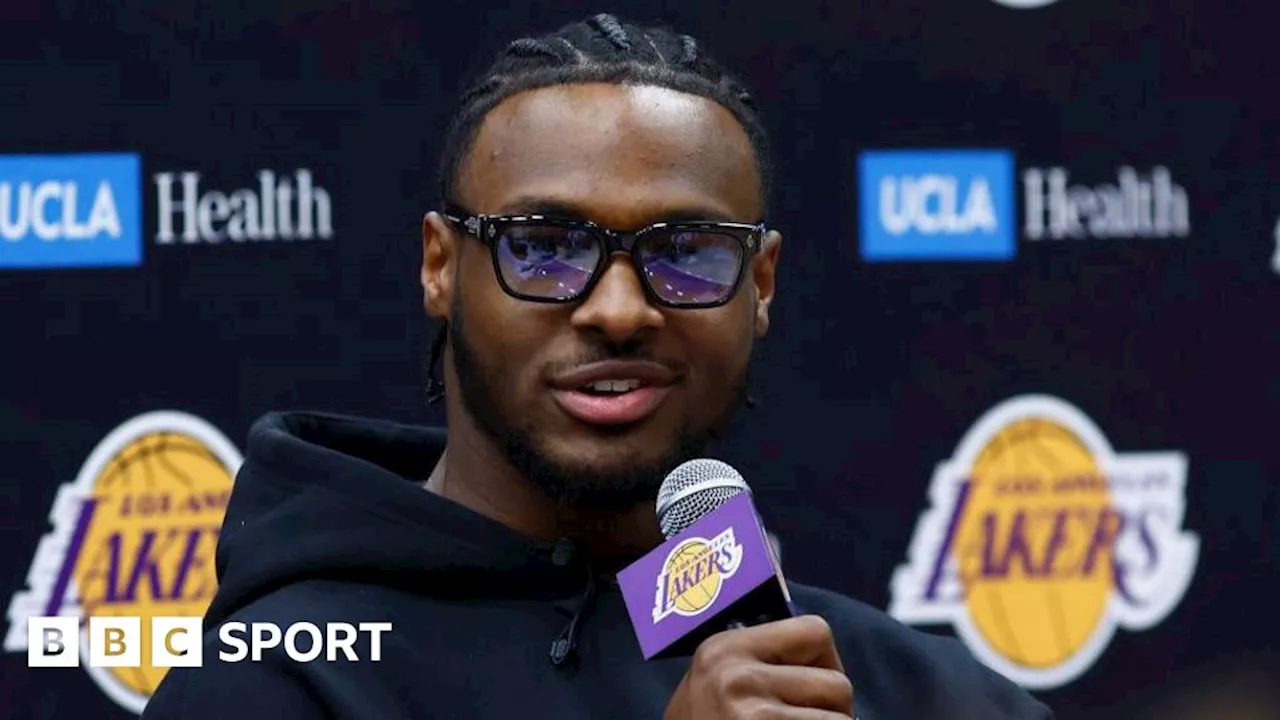 Bronny James: LeBron James' son ready to deal with doubters after Los Angeles Lakers move