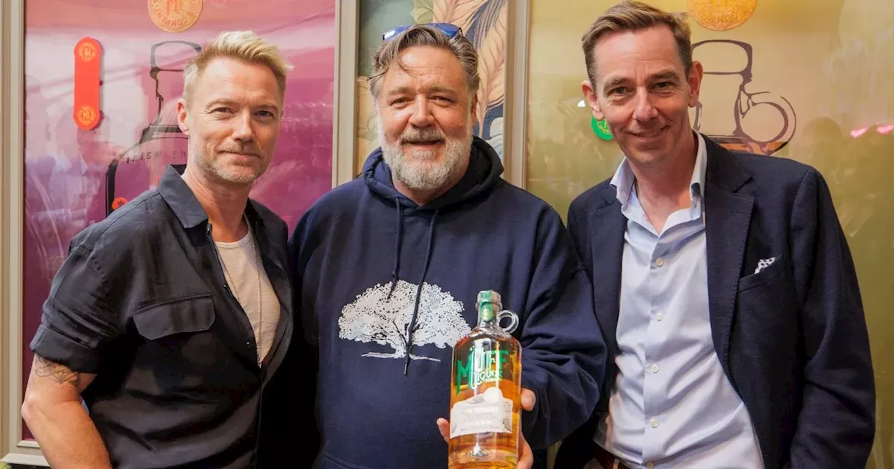 Russell Crowe drawn to Muff Liquor company through ‘fantastic’ origin story